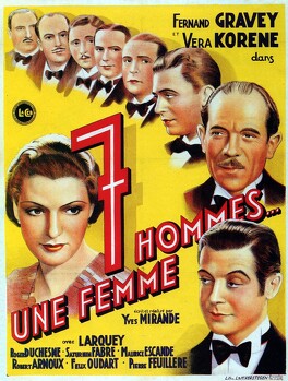 Affiche du film Sept hommes, une femme