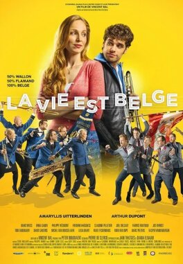 Affiche du film La vie est Belge