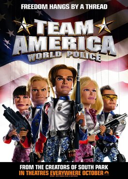 Affiche du film Team America, Police du Monde