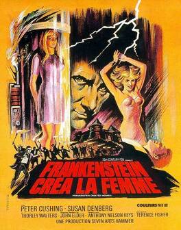 Affiche du film Frankenstein créa la femme