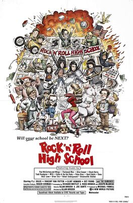 Affiche du film Rock'n'roll High School