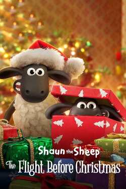 Couverture de Shaun le mouton : L'Échappée de Noël