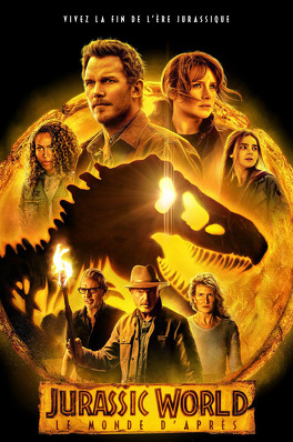 Affiche du film Jurassic World 3 : Le monde d'après