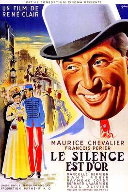 Affiche du film Le silence est d’or