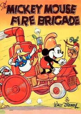 Affiche du film The Mickey Mouse Fire Brigade