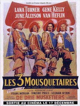 Affiche du film Les Trois Mousquetaires