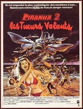 Affiche du film Piranha 2 - Les Tueurs volants