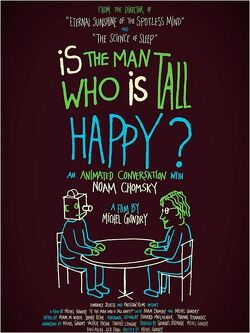 Couverture de Is the Man Who Is Tall Happy?: An Animated Conversation with Noam Chomsky