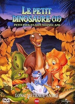 Affiche du film Le petit dinosaure 2: Petit-Pied et son nouvel ami