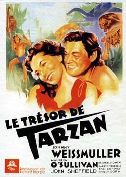 Couverture de Le trésor de Tarzan