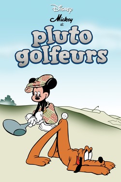 Couverture de Mickey et Pluto Golfeurs