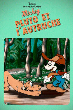 Couverture de Mickey, Pluto et l'Autruche
