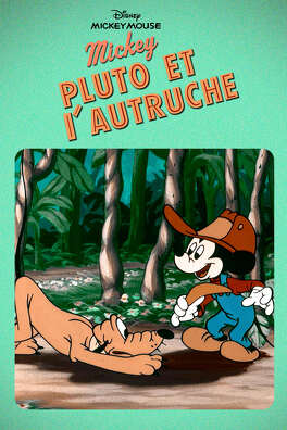 Affiche du film Mickey, Pluto et l'Autruche