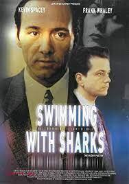 Couverture de Swimming with sharks