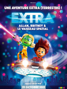 Affiche du film Extra : Allan, Britney et le vaisseau spatial