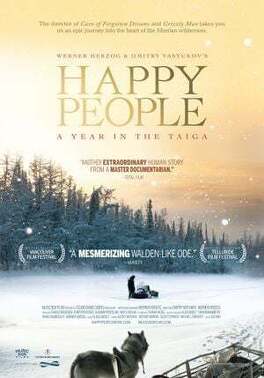 Affiche du film Happy people : un an dans la Taïga