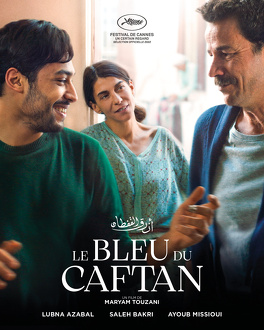 Affiche du film Le bleu du caftan