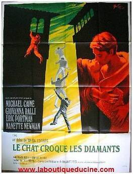 Affiche du film Le Chat Croque les Diamants