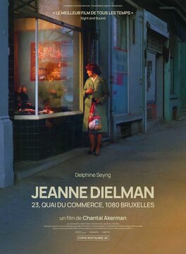 Affiche du film Jeanne Dielman 23 quai du Commerce 1080 Bruxelles