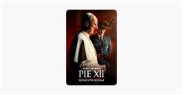 Affiche du film Pie XII, sous le ciel de Rome