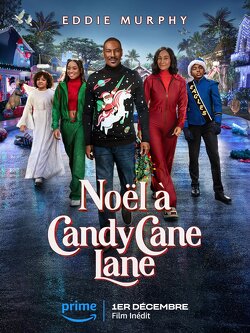 Couverture de Noël à Candy Cane Lane