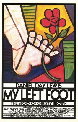 Affiche du film My left foot: the story of Christy Brown