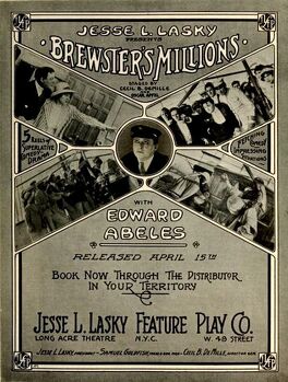 Affiche du film Brewster's Millions