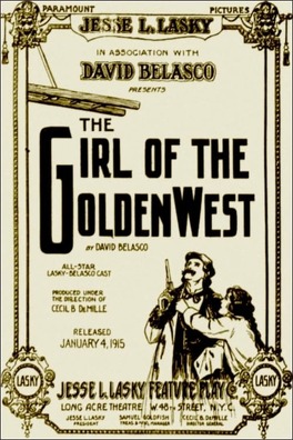 Affiche du film La fille du far west