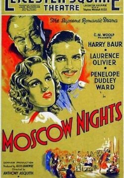 Couverture de Moscow Nights