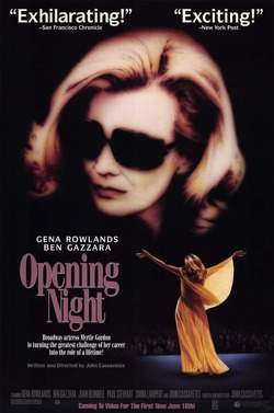 Couverture de Opening night