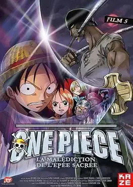 Affiche du film One Piece - Film 5 : La Malédiction de l'Épée Sacrée