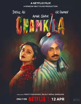 Affiche du film Amar Singh Chamkila