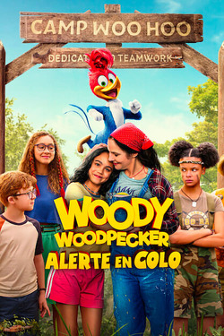 Couverture de Woody Woodpecker : Alerte en colo