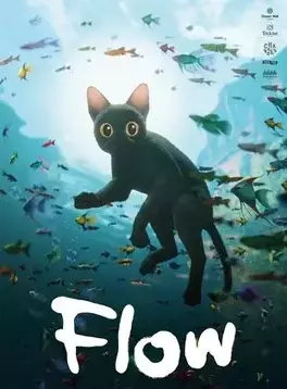 Affiche du film Flow, le chat qui n’avait plus peur de l’eau