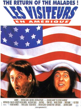 Affiche du film Les Visiteurs en Amérique