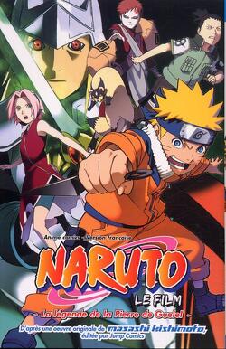 Couverture de Naruto: La Légende de la pierre de Guelel