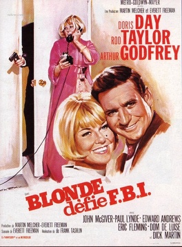 Affiche du film La blonde défie le F.B.I.