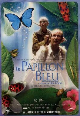 Affiche du film Le papillon bleu