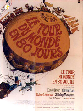 Affiche du film Le tour du monde en 80 jours