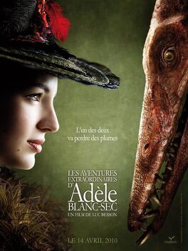 Affiche du film Les Aventures extraordinaires d'Adèle Blanc-Sec