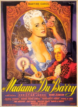 Affiche du film madame du Barry