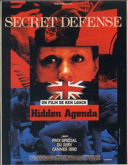 Affiche du film Hidden agenda