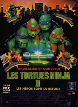 Couverture de Les tortues ninja 2