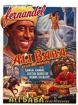 Affiche du film Ali Baba et les quarante voleurs