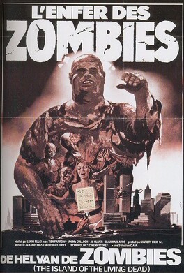 Affiche du film L'enfer des zombies
