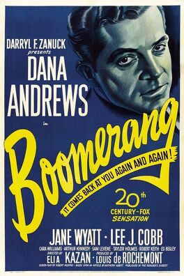 Affiche du film Boomerang !