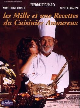 Affiche du film Les 1001 recettes du cuisinier amoureux