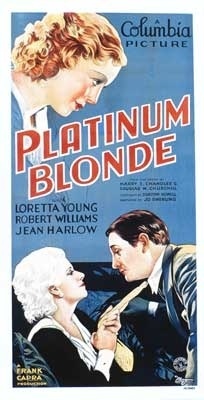 Affiche du film La Blonde platine