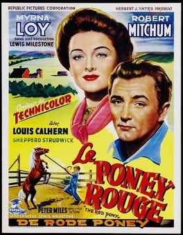 Affiche du film Le Poney rouge