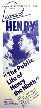 Affiche du film The Public Life of Henry the Ninth